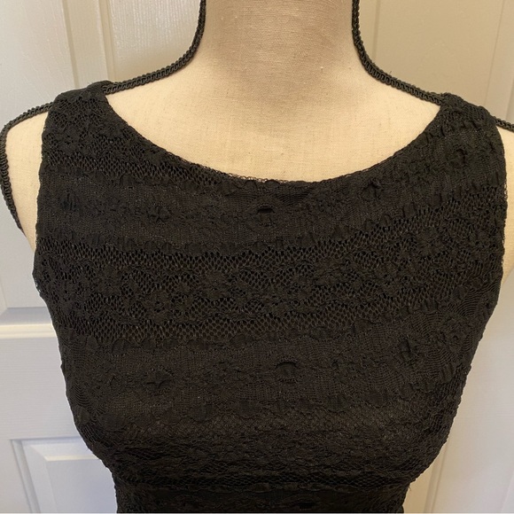 Bailey 44 black lace body con dress size small - Picture 3 of 6